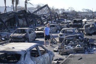 Le feu a quasiment anéanti la ville historique de Lahaina, ancienne capitale du royaume d'Hawaï au XIXe siècle.